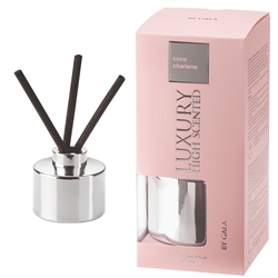 Εικόνα της Diffuser Luxury Coco Charlene 150 ml με 3 Ξυλάκια 8.5x7.5cm
