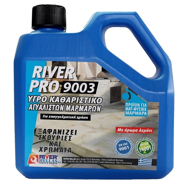 Εικόνα από River Pro 9003 Υγρό Καθαριστικό Αγυάλιστων Μαρμάρων 1LT