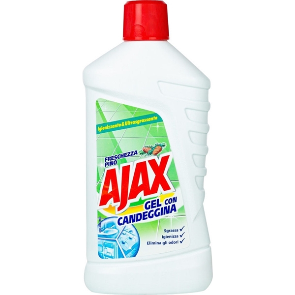 Εικόνα από Ajax Gel Δαπέδου Με Χλώριο 1L