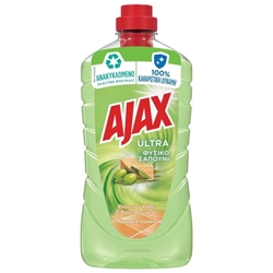 Εικόνα της Ajax Δαπέδου Με Άρωμα Πράσινο Σαπούνι 1Lt