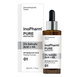 Εικόνα της InoPharm Pure Peeling Προσώπου με 2% Σαλικυλικό οξύ και Υαλουρονικό οξύ 30ml