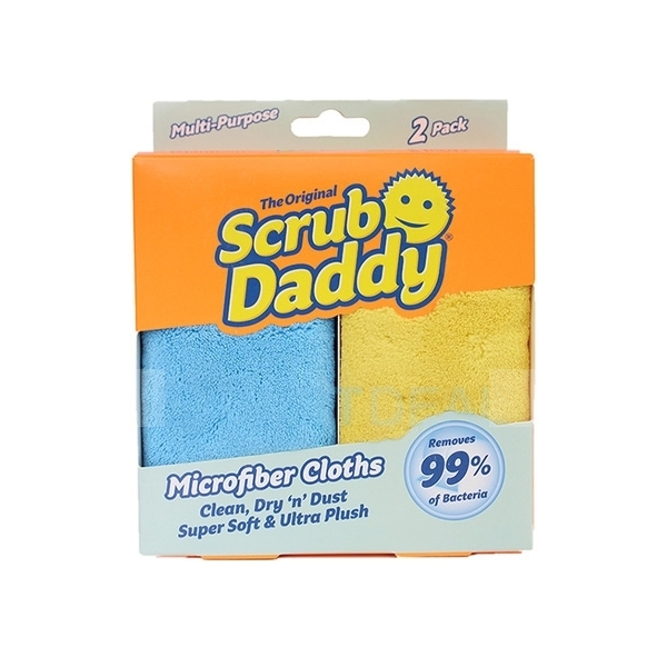 Εικόνα από Scrub Daddy Microfiber Πανάκια Μικροϊνών (2 τεμ.)