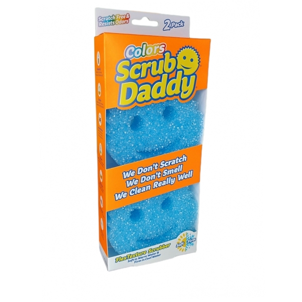 Εικόνα από Scrub Daddy Σφουγγαράκι Πιάτων Μπλε (Σετ 2 τεμ.)