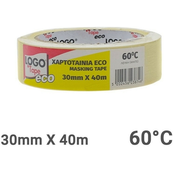 Εικόνα από Logo Χαρτοταινία ECO 30Χ40 Συσκευασία 5 Τεμάχια