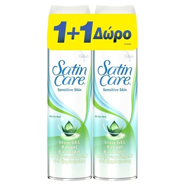 Εικόνα από Gillette Venus Satin Sensitive 200ml+200ml Δώρο