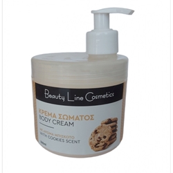 Εικόνα της Beauty Line Κρέμα Σώματος Cookies Scent 500ml