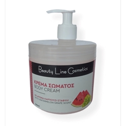 Εικόνα της Beauty Line Κρέμα Σώματος Watermelon-Grape Scent 500ml