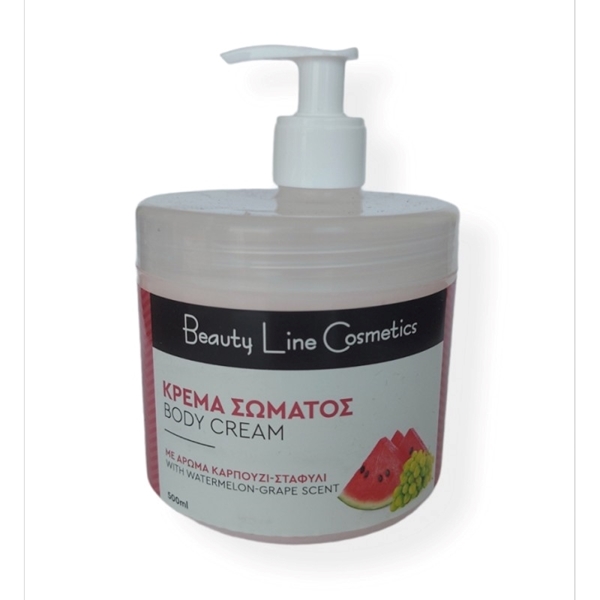 Εικόνα από Beauty Line Κρέμα Σώματος Watermelon-Grape Scent 500ml