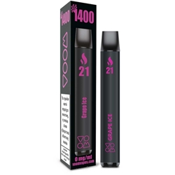 Εικόνα της Voom Disposable Vape 21 Grape ice Ηλεκτρονικό Τσιγάρο μίας Χρήσης 4ml Χωρίς Νικοτίνη 1400 Puffs