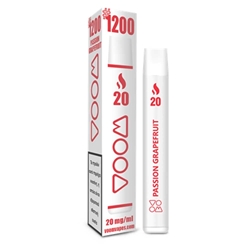 Εικόνα της Voom Disposable Nicotine 20mg/ml 20 Passion Grapefruit 2ml 1200 Puffs