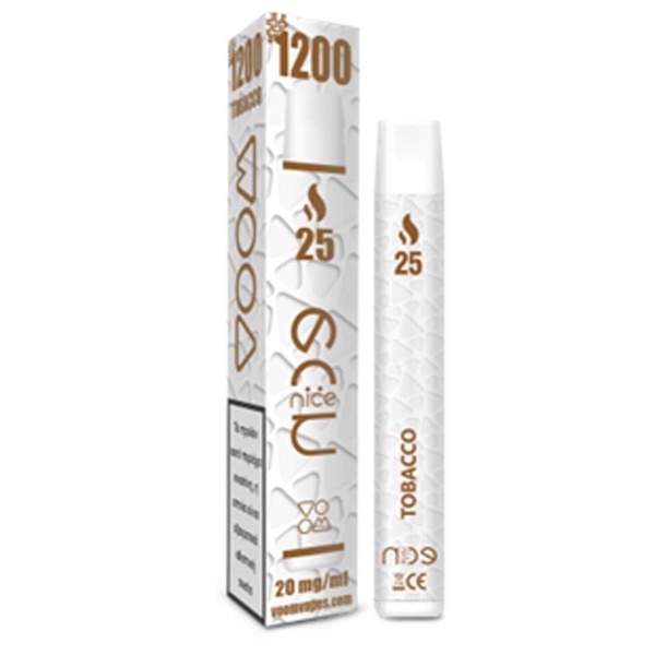 Εικόνα από Voom Disposable Nicotine 20mg/ml 25 Tobacco 2ml 1200 Puffs