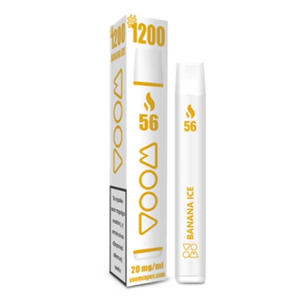 Εικόνα από Voom Disposable Nicotine 20mg/ml 56 Banana Ice 2ml 1200 Puffs