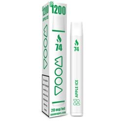 Εικόνα της Voom Disposable Nicotine 20mg/ml 74 Apple Ice 2ml 1200 Puffs