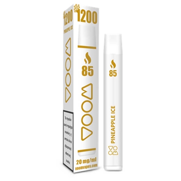 Εικόνα από Voom Disposable Nicotine 20mg/ml  85 Pineapple Ice 2ml 1200 Puffs