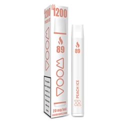 Εικόνα της Voom Disposable Nicotine 20mg/ml 89 Peach Ice 1200 Puffs