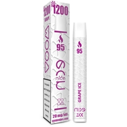 Εικόνα της Voom Disposable Nicotine 20mg/ml 95 Grape 1200 Puffs