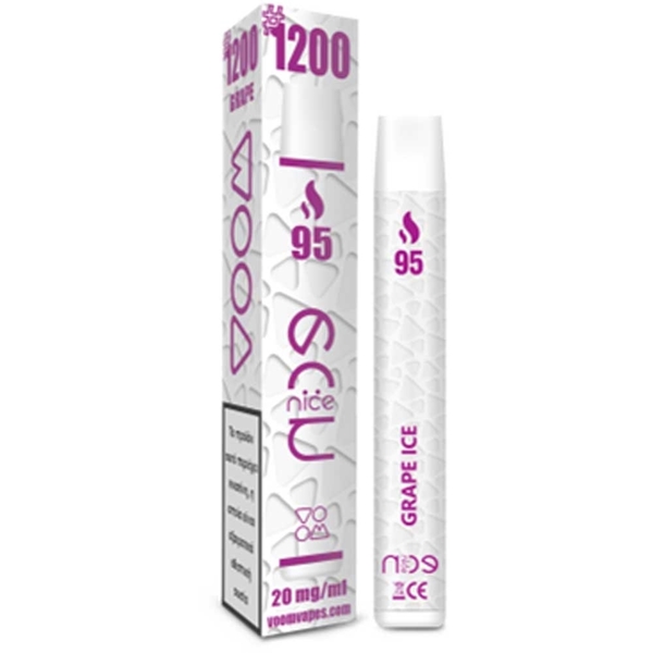 Εικόνα από Voom Disposable Nicotine 20mg/ml 95 Grape 1200 Puffs