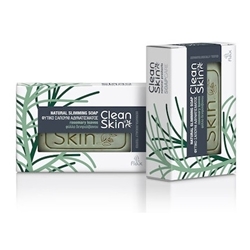 Εικόνα της CleanSkin Natural Products Natural Slimming Σαπούνι για Αδυνάτισμα Σώματος με Φύλλα Δεντρολίβανου 100gr
