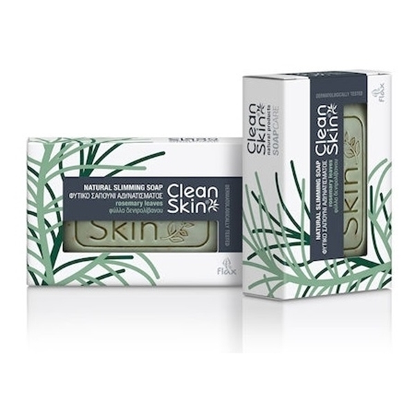 Εικόνα από CleanSkin Natural Products Natural Slimming Σαπούνι για Αδυνάτισμα Σώματος με Φύλλα Δεντρολίβανου 100gr