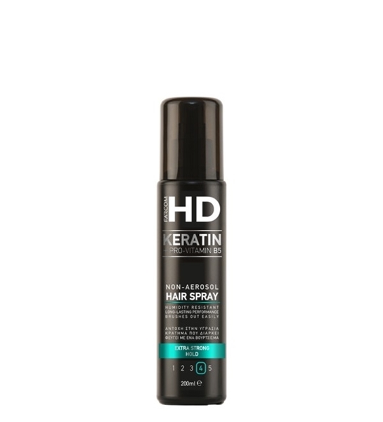 Εικόνα από Farcom HD Non-Aerosol Hairspray Extra Strong Hold No4 200ml