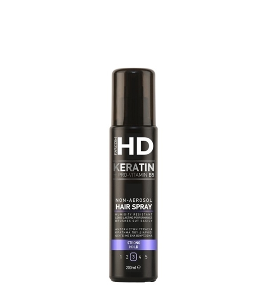 Εικόνα από Farcom HD Non-Aerosol Hairspray Strong Hold No3 200ml