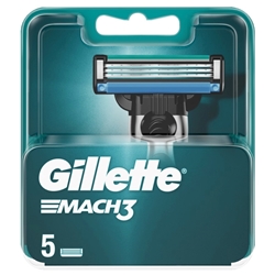 Εικόνα της Gillette Aνταλλακτικά Mach3 Blister 5 Τεμαχίων