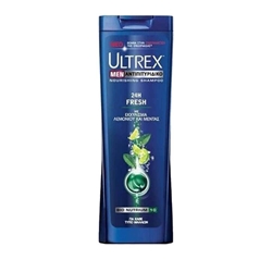 Εικόνα της Ultrex Men 24h Fresh Αντιπιτυριδικό Σαμπουάν με Εκχύλισμα Λεμονιού και Μέντας 360ml