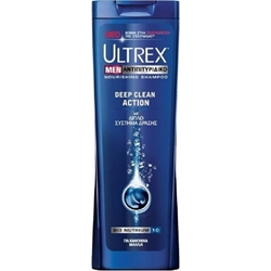 Εικόνα της Ultrex Men Deep Clean Action Αντιπιτυριδικό Σαμπουάν για Κανονικά Μαλλιά 360ml