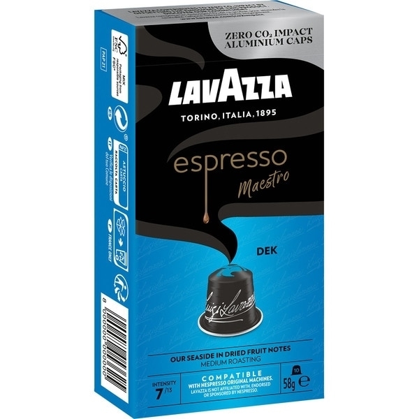 Εικόνα από Lavazza Κάψουλες Espresso Maestro Decaffeine Συμβατές με Μηχανή Nespresso 10caps
