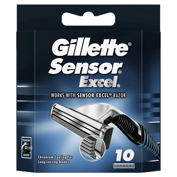 Εικόνα από Gillette Aνταλλακτικά Sensor Excel Blister 10 Tεμαχίων