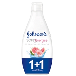 Εικόνα της Johnson's Αφρόλουτρο Soft & Energise 750ml+750ml Δώρο