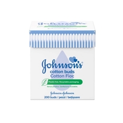 Εικόνα της Johnson's Baby Cotton Buds (Μπατονέτες) Βαζάκι 200 Τεμαχίων