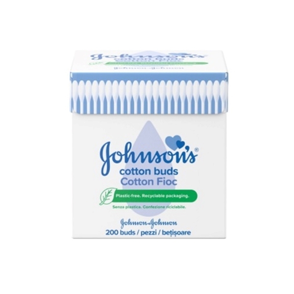 Εικόνα από Johnson's Baby Cotton Buds (Μπατονέτες) Βαζάκι 200 Τεμαχίων