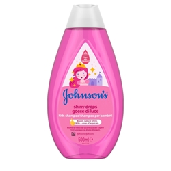 Εικόνα της Johnson's Baby Σαμπουάν Shiny Drops (Λαμπερά) 500ml