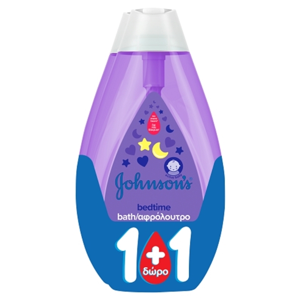 Εικόνα από Johnson's Baby Αφρόλουτρο Bed Time 500ml+500ml Δώρο