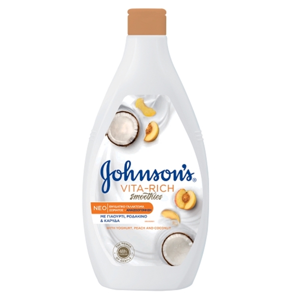 Εικόνα από Johnson's Body Lotion Yogurt, Peach & Coconut 400ml