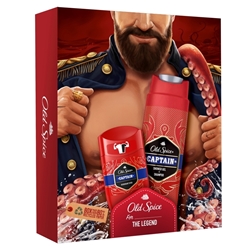 Εικόνα της Old Spice Gift Captain Stick 50ml+2-1 Shower Gel +Shampoo 250ml