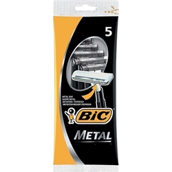 Εικόνα της Bic Ξυραφάκια Metal 5Tεμ