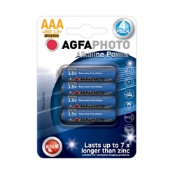 Εικόνα της Agfa Μπαταρία Αλκαλική LR03 (AAA) Blister 4 Τεμαχίων