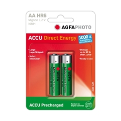 Εικόνα της Agfa Μπαταρία Επαναφορτιζόμενη ΗR06 (AA) Blister 2 Τεμαχίων