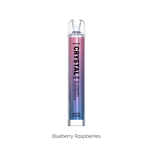 Εικόνα από SKE Crystal Disposable Vape Blueberry Raspberries Ηλεκτρονικό Τσιγάρο μίας Χρήσης 2ml Με Νικοτίνη 2% 600 Puffs