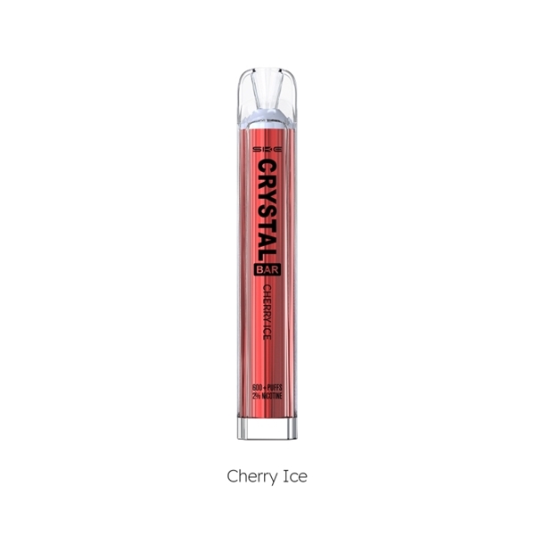 Εικόνα από SKE Crystal Disposable Vape Cherry Ice Ηλεκτρονικό Τσιγάρο μίας Χρήσης 2ml Με Νικοτίνη 2% 600 Puffs