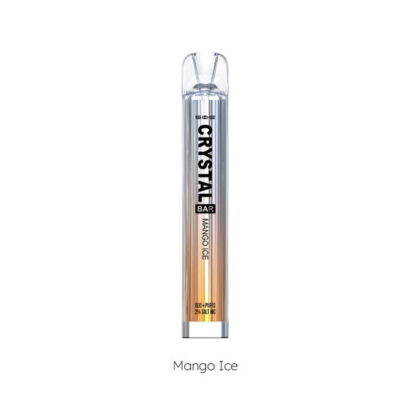 Εικόνα από SKE Crystal Disposable Vape Mango Ice Ηλεκτρονικό Τσιγάρο μίας Χρήσης 2ml Με Νικοτίνη 2% 600 Puffs