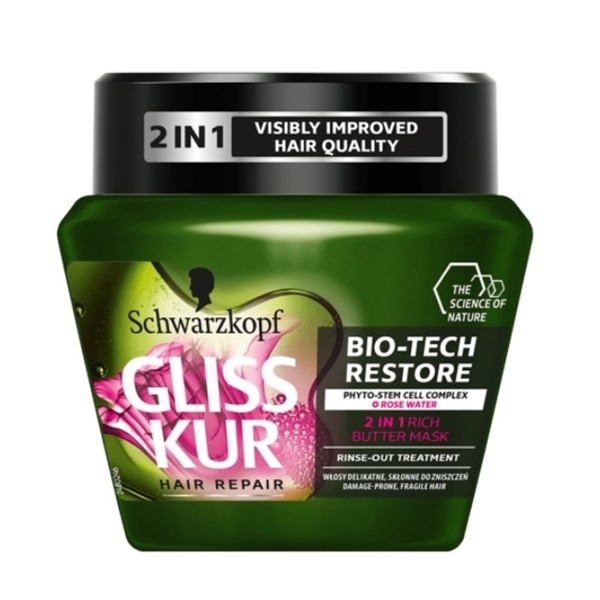 Εικόνα από Schwarzkopf Gliss Bio-Tech Restore Mask 300ml