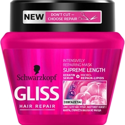 Εικόνα της Schwarzkopf Gliss Supreme Length Mask 300ml