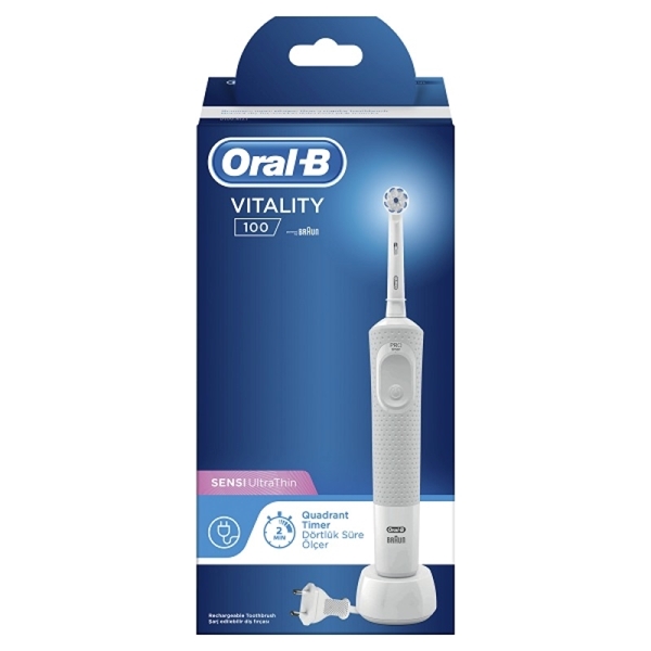 Εικόνα από Oral-B Vitality 100 Sensi UltraThin Ηλεκτρική Οδοντόβουρτσα με Χρονομετρητή