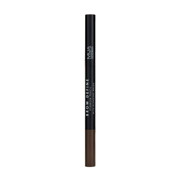 Εικόνα από Mua Makeup Academy Brow Define Eyebrow Pencil With Blending Brush Dark Brown