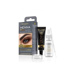 Εικόνα της Revers Cosmetics Henna Pro Colors Σετ Περιποίησης Φρυδιών Graphite Grey