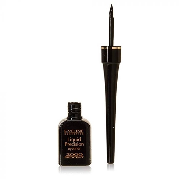 Εικόνα από Eveline Liquid Precision Eyeliner 2000 Percent Black