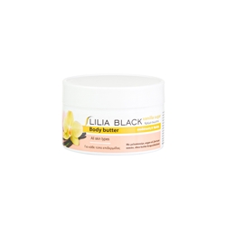 Εικόνα της Lilia Black Body Butter Vanilla Sugar 250ml